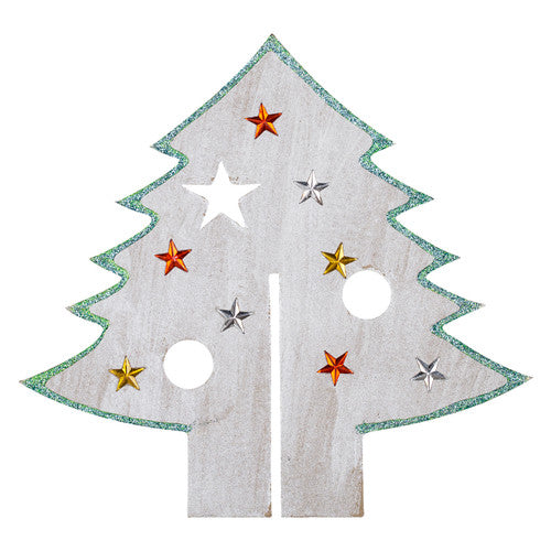 Zart Papier Mache 3D Christmas Trees Pack of 10