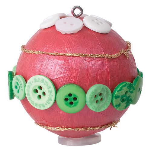 Zart Papier Mache Baubles 60mm Pack of 9