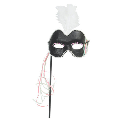 Zart Papier Mache Eye Mask on a Stick