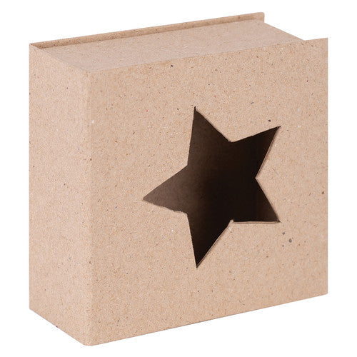 Zart Papier Mache Star Cut-Out Box