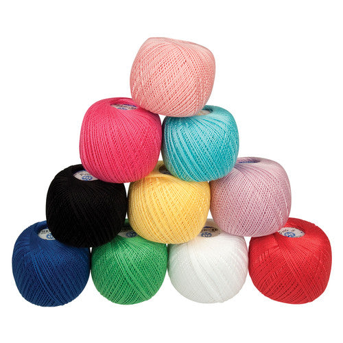 Zart Perle Cotton Thick #5 Assorted Pack of 10