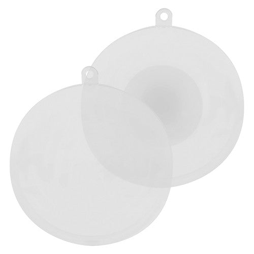 Zart Plastic Ball with Cut-Out Opening 80mm Pack of 10