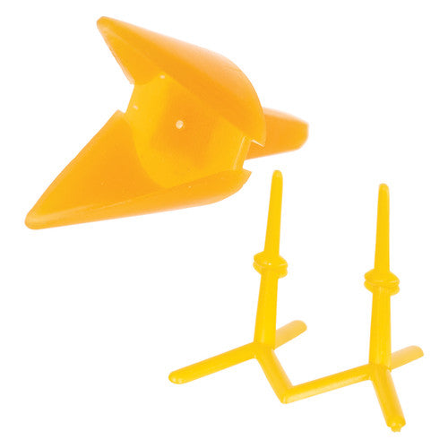 Zart Plastic Bird Beaks and Feet Pack of 60