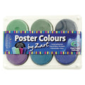 Zart Poster Colour Palette Cool Set of 6