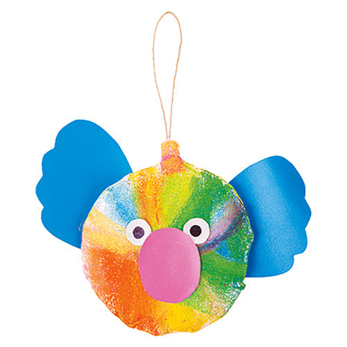Zart Pre-Stuffed Calico Round Baubles Pack of 10