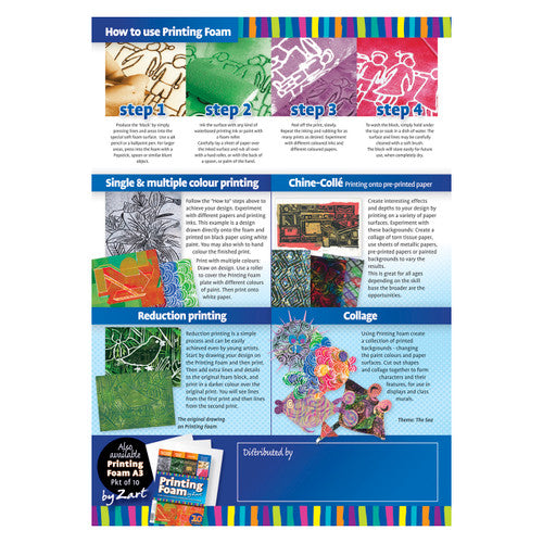 Zart Printing Foam A4 Pack of 15