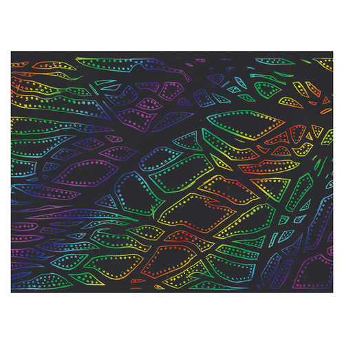 Zart Scratch Rainbow Scraper Card A4 Pack of 12