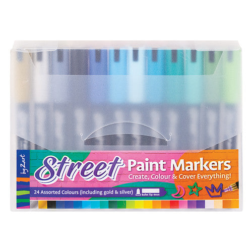 Zart Street Paint Markers Pack of 24