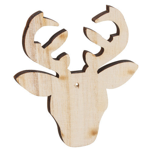 Zart Wooden Christmas Shapes Large Assorted Pack of 30