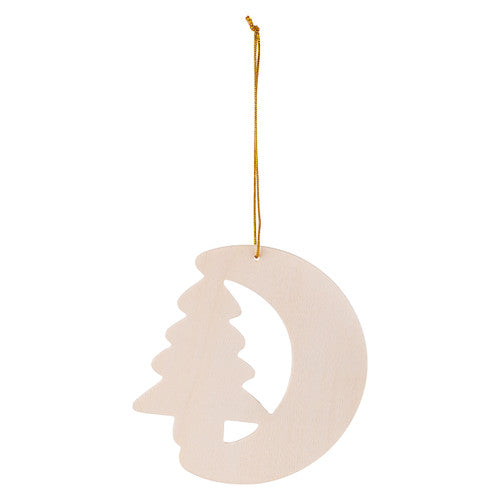 Zart Wooden Christmas Shapes Pack of 12