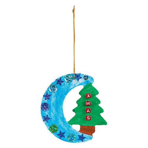 Zart Wooden Christmas Shapes Pack of 12
