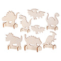 Zart Wooden Dinosaurs Pack of 8