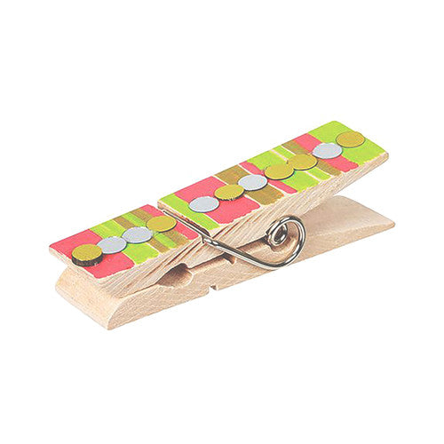 Zart Wooden Pegs 2 x 7cm Pack of 12