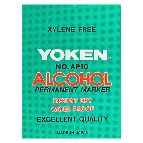 Zart Yoken Markers Bullet Assorted Pack of 12