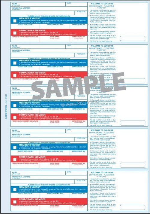 Zions Combined Temporary Members and Members Guest Register