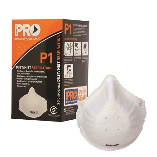 Zions Respirator P1 No Valve Box of 20