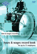 Zions Pocket Hours and Wages Record Book
