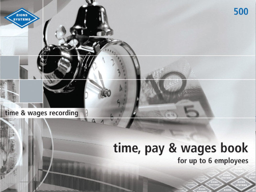 Zions Time Pay and Wages Book Small