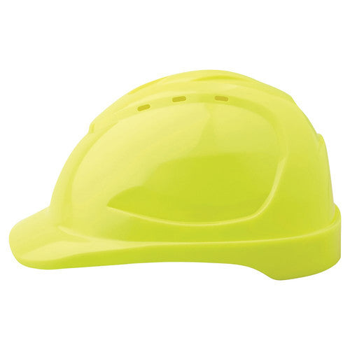 Zions V9 Vented Hard Hat Fluoro Yellow