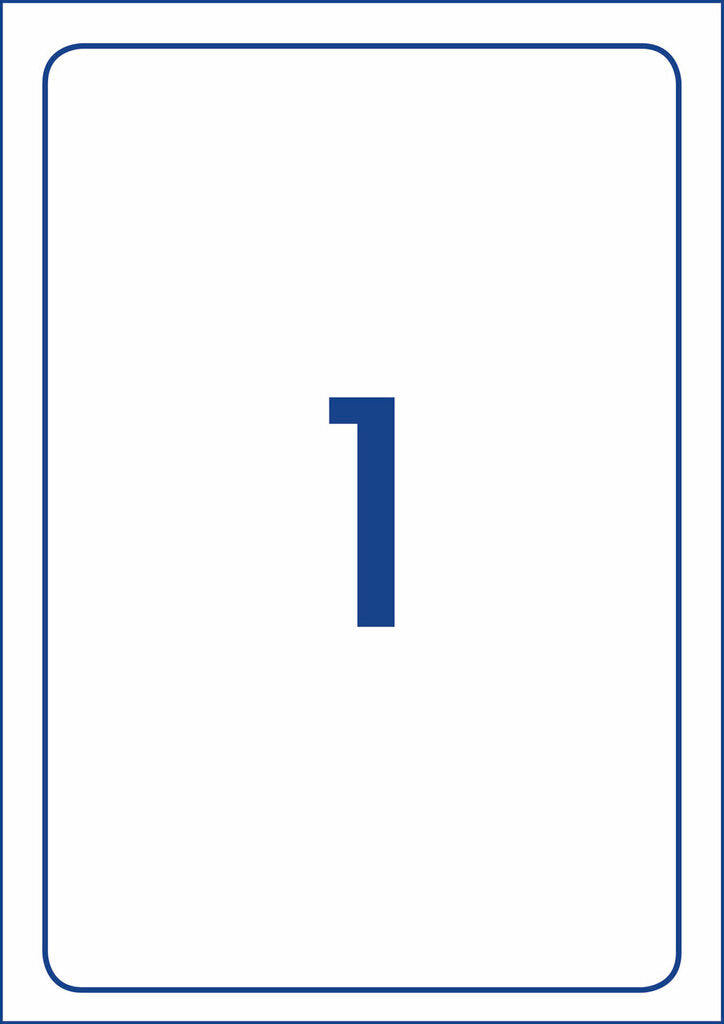 Avery International Shipping Labels A6 L7175 Clip Strip 12 Packs