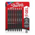 Sharpie S-Gel Retractable Pen Medium Point 0.7mm Assorted Pack of 8