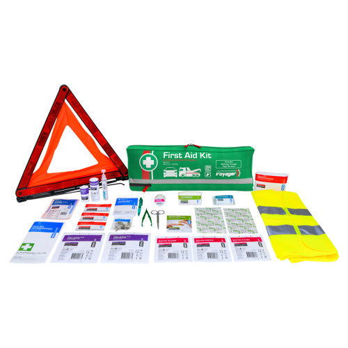 Aerokit Voyager 2 Series Softpack Roadside First Aid Kit 44 x 6 x 16cm