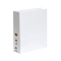 Marbig Clearview Insert Binder 50mm 3D A4 White Pack of 12