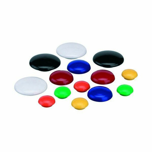 Quartet Magnetic Buttons 20mm Orange Pack of 10