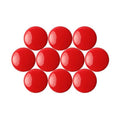 Quartet Magnetic Buttons 30mm Red Pack of 10