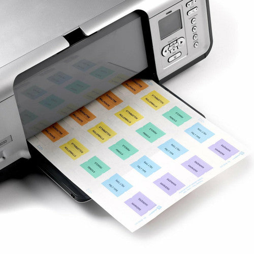 Avery Multi-Coloured Printable Tab Flags 48 Tabs L7431
