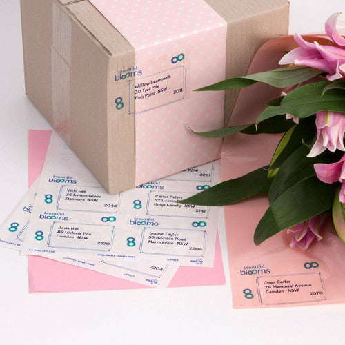 Avery Crystal Clear Shipping Labels L7567 199.6 x 289.1mm 1UP 25 Labels