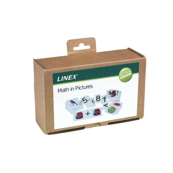 Linex Math in Pictures Card Set Pack of 80