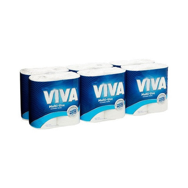Kleenex Viva Multi-Use Cleaning Towel White 60 Sheets Twin Pack of 12