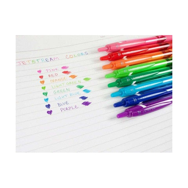 Uni Jetstream Colour Rollerball Pen 0.7mm Light Blue Box of 10