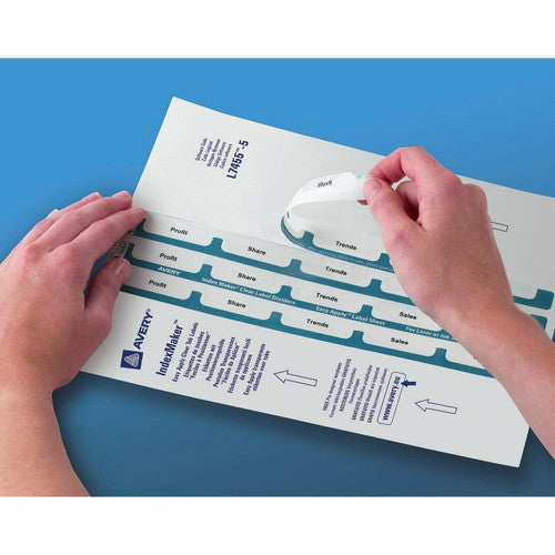 Avery Clear IndexMaker Dividers 5 Tab L7455-5