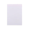 Quill Bank Pad Ruled 60gsm A4 100 Leaf White Box of 10