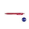 Uni Jetstream Colour Rollerball Pen 0.7mm Red Box of 10