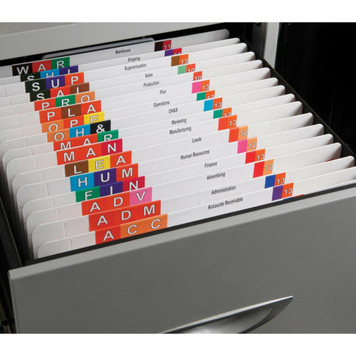 Avery White Twin Tab Shelf Lateral File Foolscap 242 x 367mm Box 100