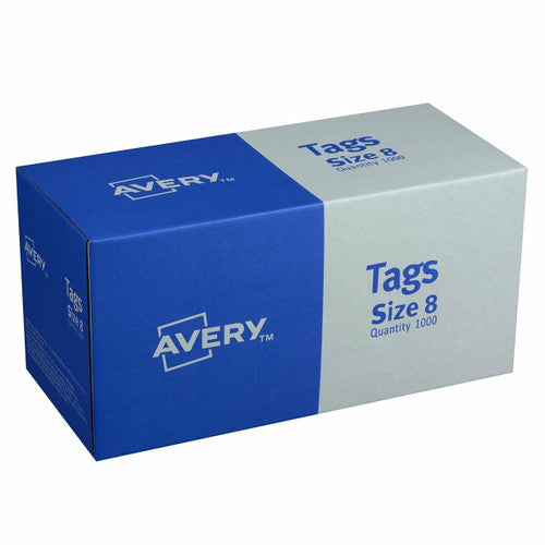 Avery Shipping Tag Size 8 Blue 160 x 80mm Box 1000