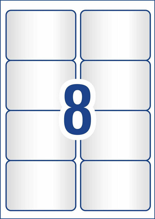 Avery Crystal Clear Shipping Labels L7565 99.1 x 67.7mm 8UP 200 Labels