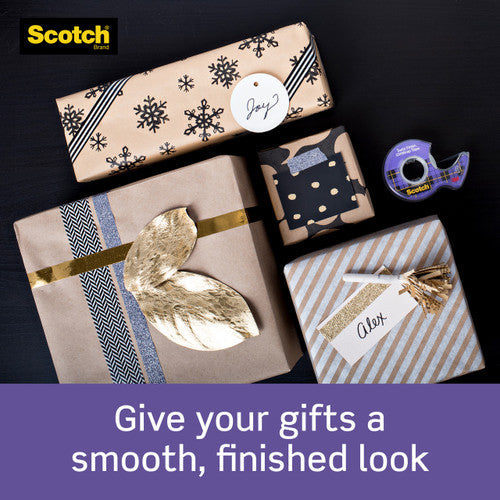 Scotch 15 Giftwrap Tape with Dispenser 19mm x 16.5m Clear