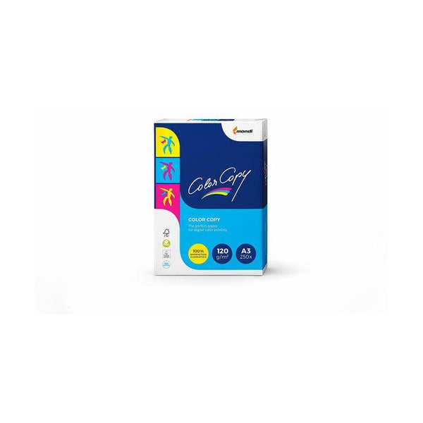 Mondi Colour Copy Paper 120gsm A3 420 x 297mm Ream of 250 Sheets