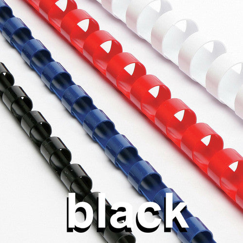 Rexel Binding Comb 12.5mm Black Pack of 100
