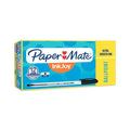 Papermate Inkjoy 50ST/100ST Capped Ballpoint Pen Medium Black Box of 12