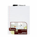 Quartet Magnetic Tile Ruled Whiteboard 216 x 280mm White