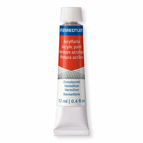 Staedtler Acrylic Paint 12ml Tubes Assorted Box 12 8500 C12
