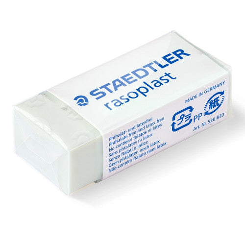Staedtler Rasoplast Pencil Eraser Medium 43 x 19 x 13mm Each 526 B30