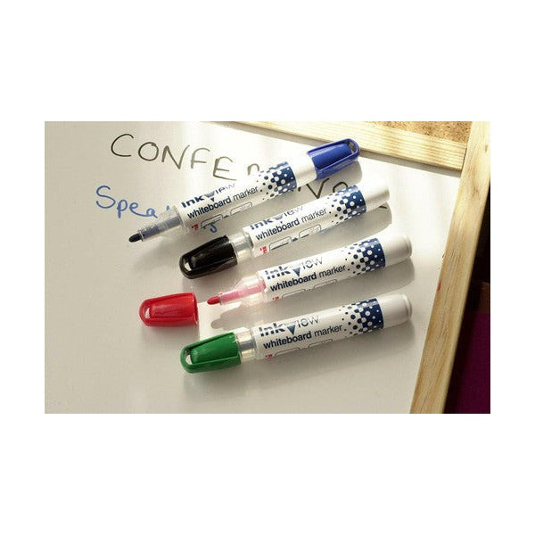Uni Inkview Whiteboard Marker Bullet Tip 1.8mm Black Box of 12