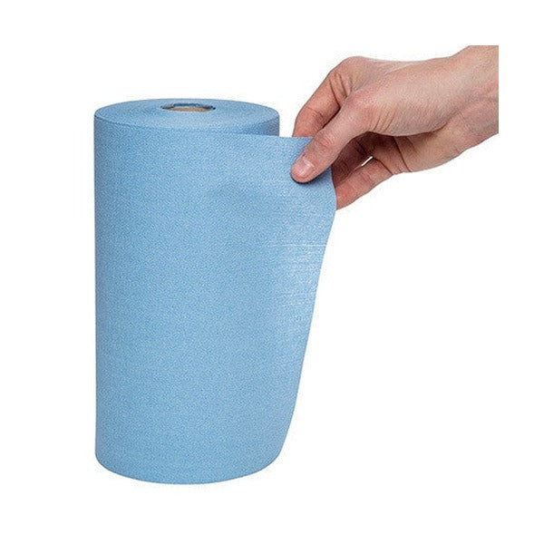 WypAll X60 Small Roll Wiper Blue 80 Wipers Box of 6