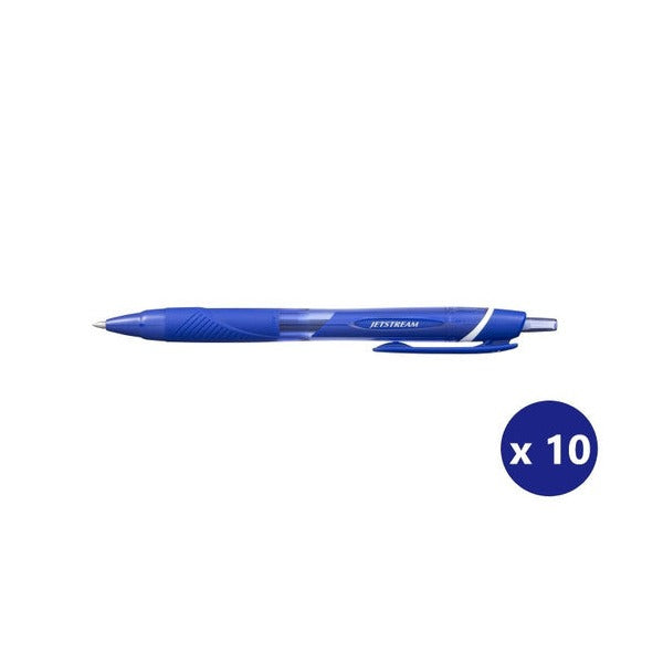 Uni Jetstream Colour SXN-150C Rollerball Pen 0.7mm Blue Box of 10